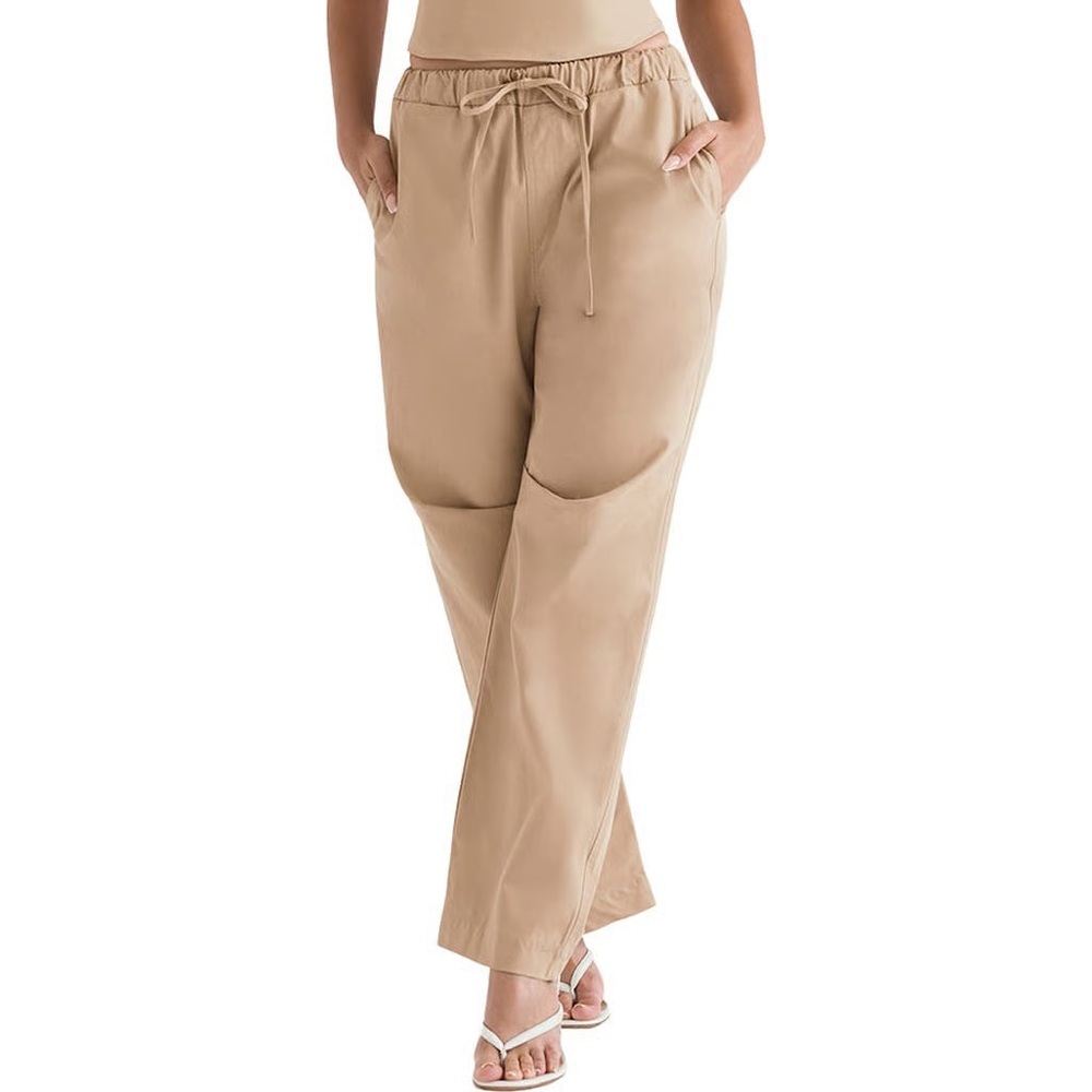 House of CB Tan Track Pants